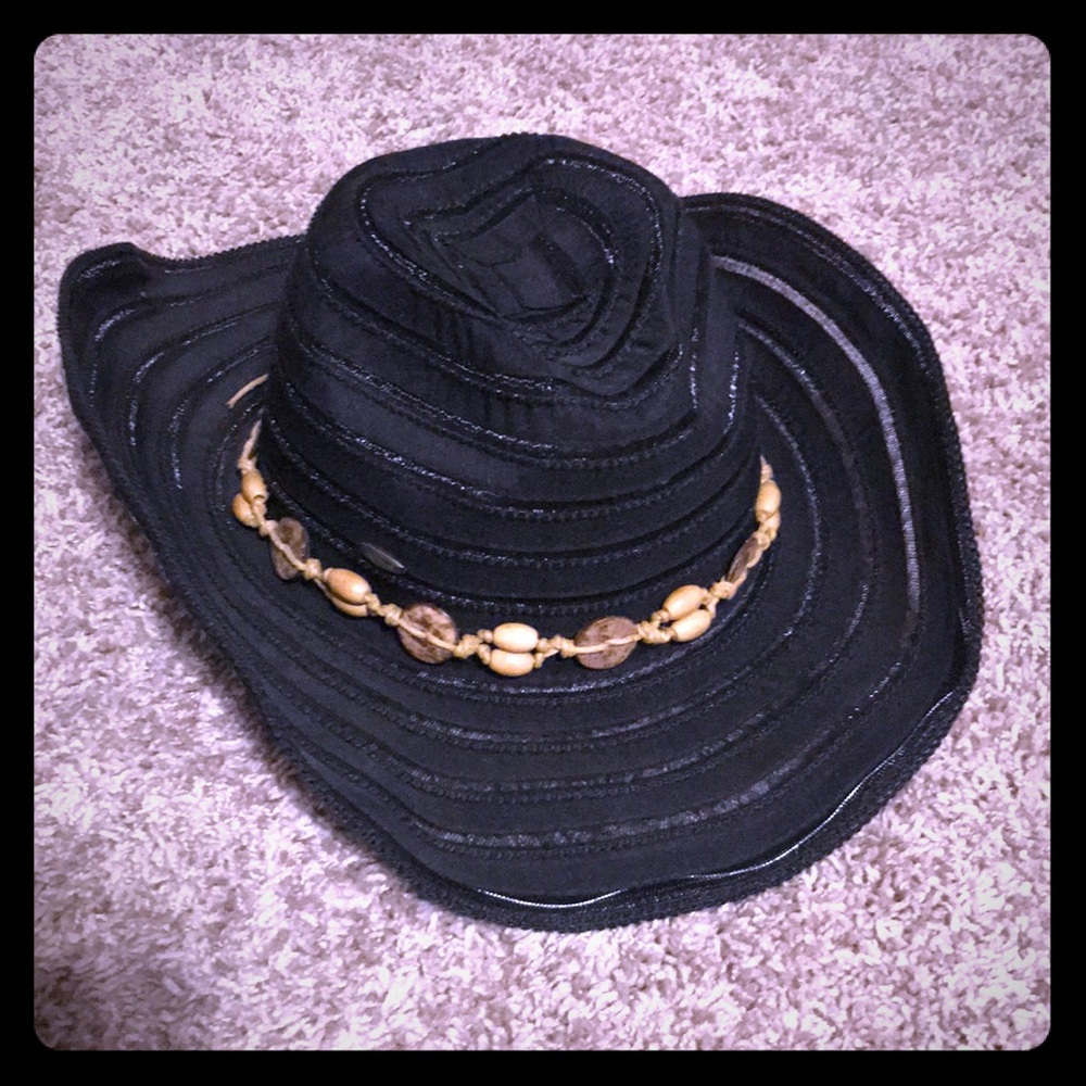 Black shell Brand new beach Hat